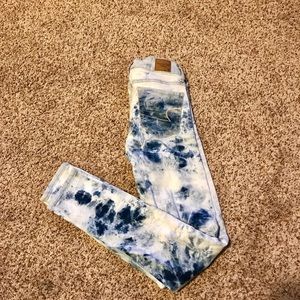 American Eagle Tye-Dye Skinny Jean